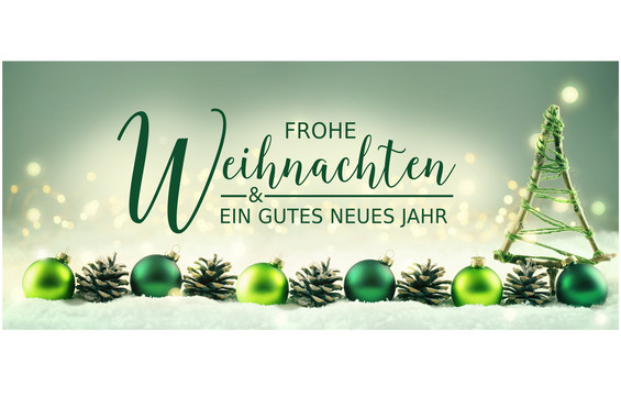 Frohe Weihnachten und ein gutes, gesundes, neues Jahr 2021