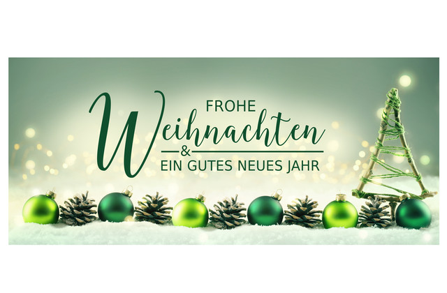 Frohe Weihnachten und ein gutes, gesundes, neues Jahr 2021