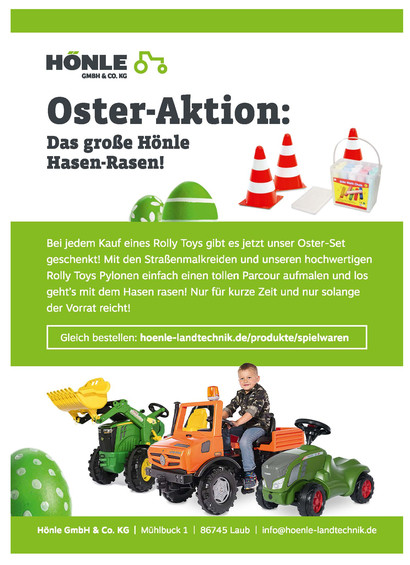 !!!Das große Hönle Hasen-Rasen hat begonnen!!!