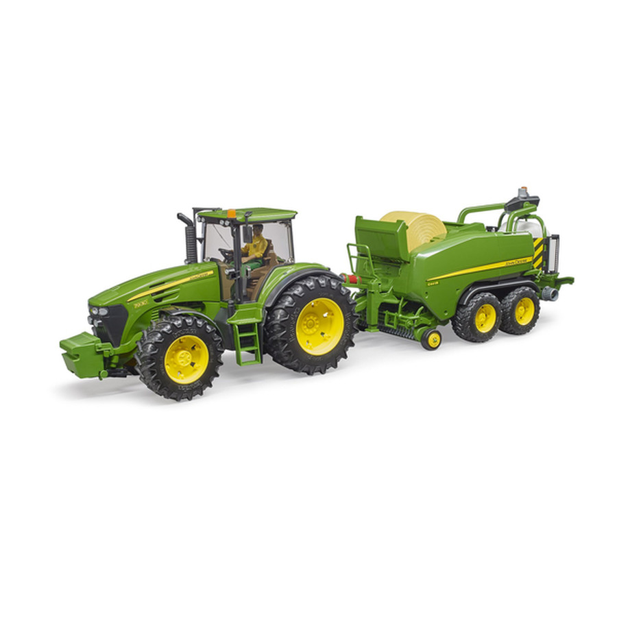 Bruder John Deere Rundballen-Presswickelkombination C441R