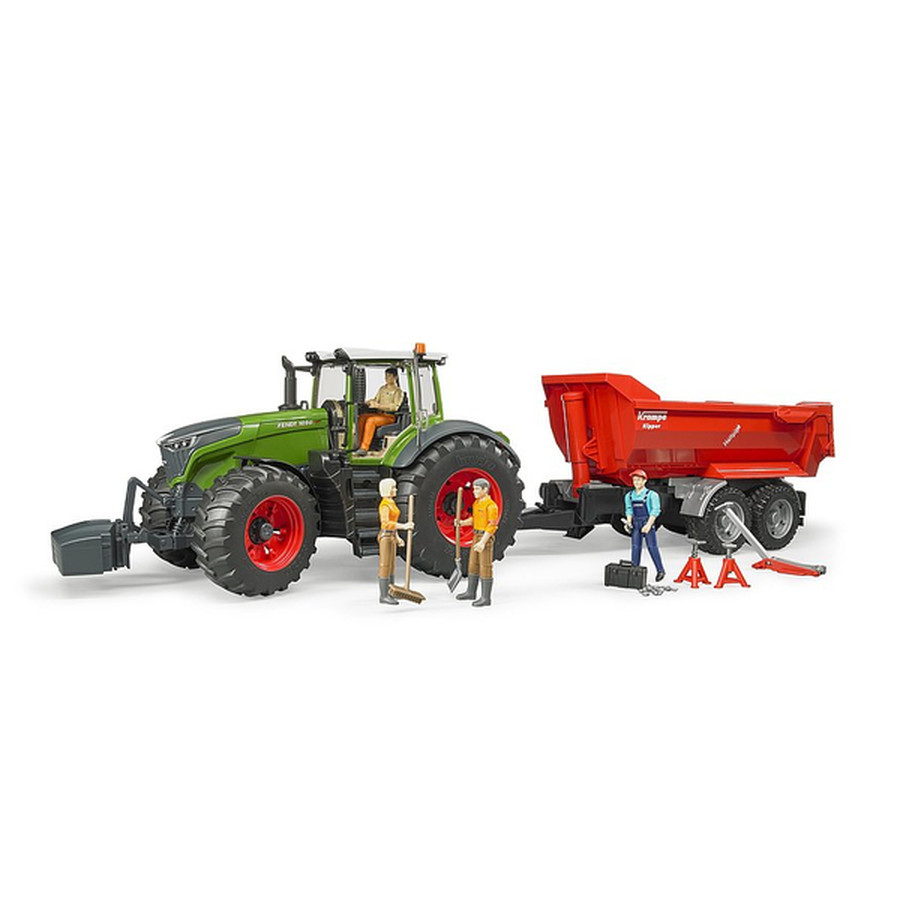 Bruder Fendt 1050 Vario mit Mechaniker und Werkstattausstattung