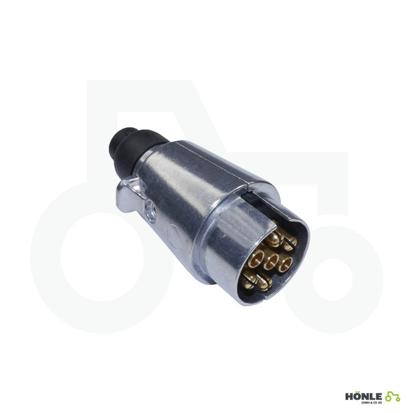 Stecker 12 V 7-polig Metall