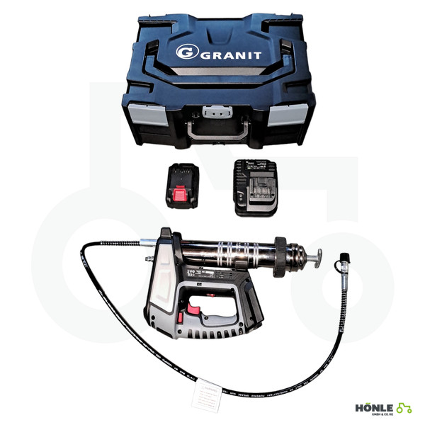 GRANIT BLACK EDITION Akku-Fettpressen-Set