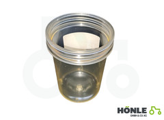 Becher, Filterbecher KS klar, Polyamid transparent Kverneland