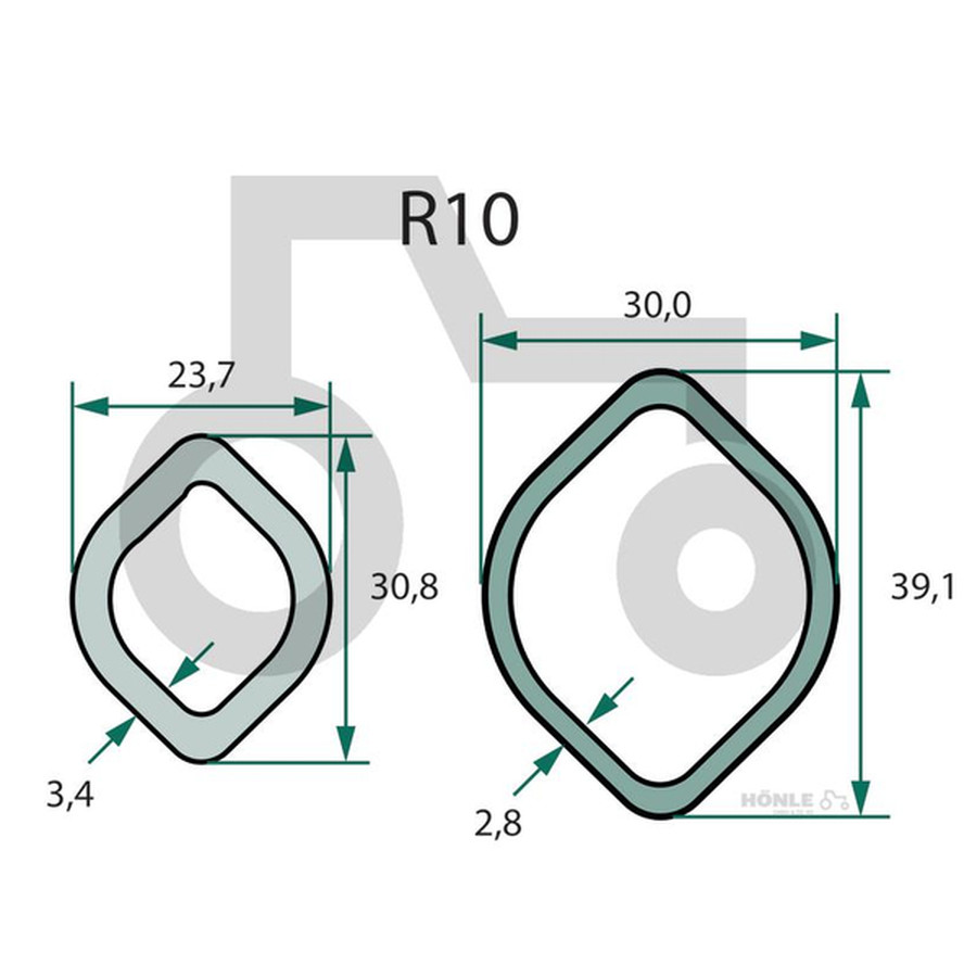 ROTARO Gelenkwelle R10 710 Z