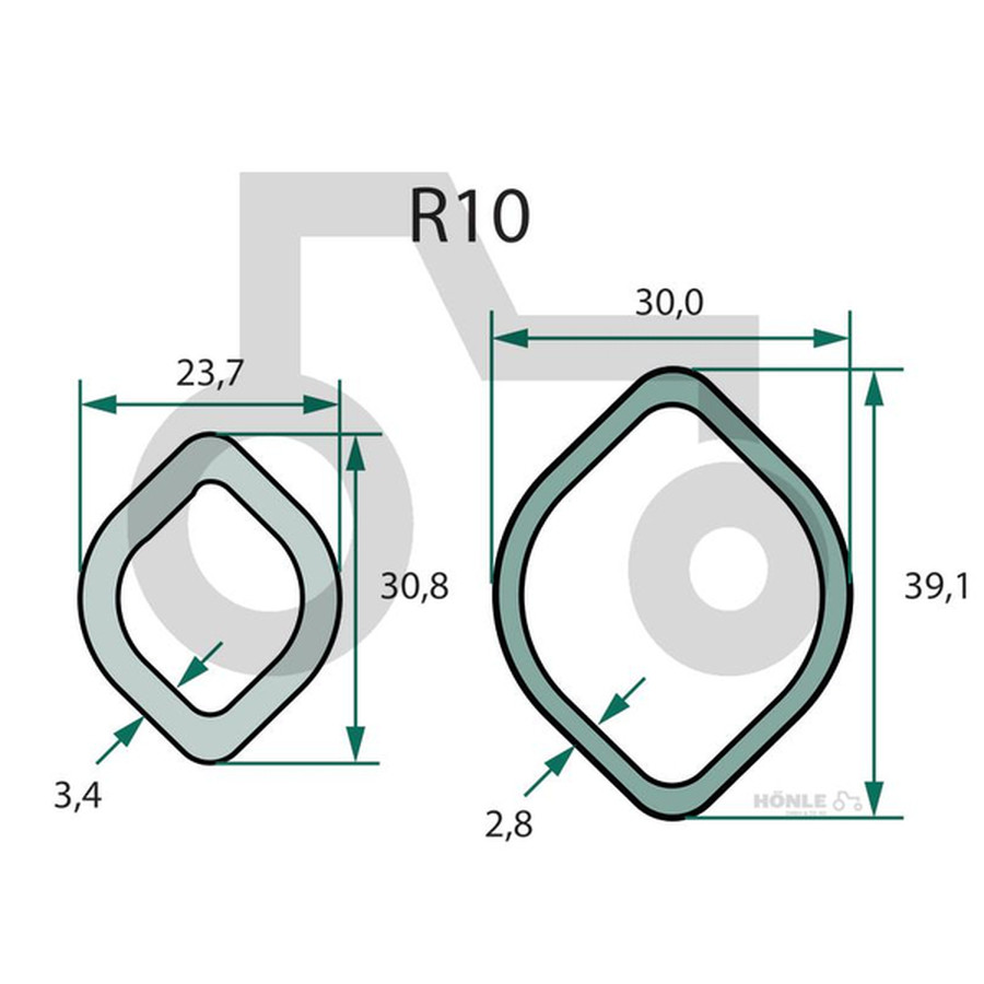 ROTARO Gelenkwelle R10 1010 Z