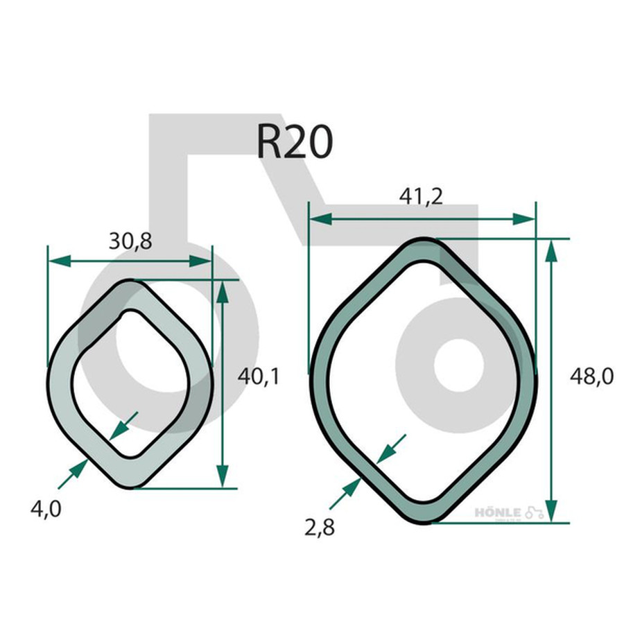 ROTARO Gelenkwelle R20 1010 Z