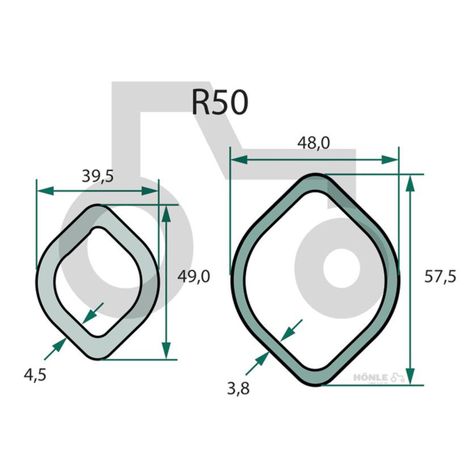 ROTARO Gelenkwelle R50 1010 Z