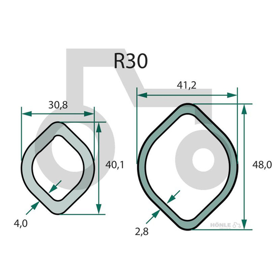 ROTARO Gelenkwelle R30 860 Z Freilaufkupplung linksdrehend