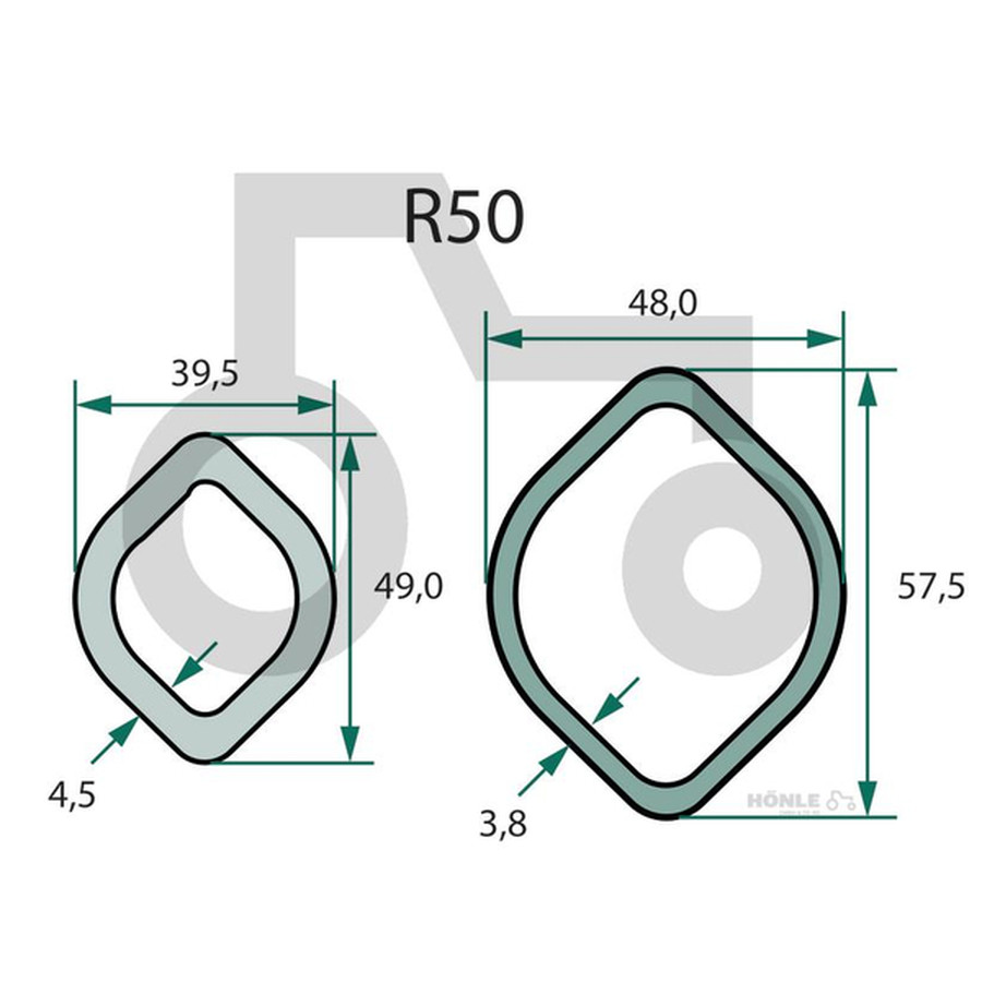 ROTARO Gelenkwelle R50 1210 Z Freilaufkupplung linksdrehend
