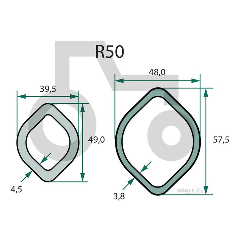 ROTARO Gelenkwelle R50 1210 Z Freilaufkupplung rechtsdrehend
