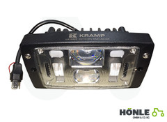 LED Fahrscheinwerfer 40/22W H4-Stecker links / rechts passend zu mehreren Traktoren für StVZO zugelassen