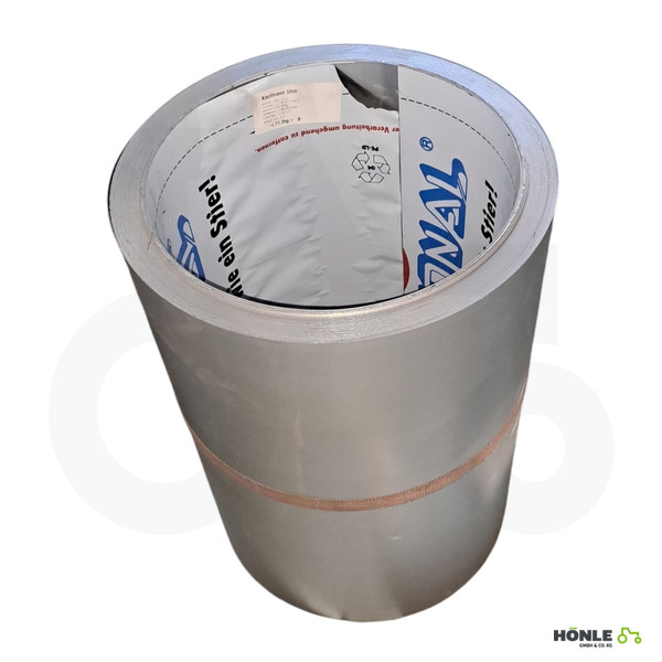 Aluminium Blech Brillantmetallic beschichtet 0,7 x 600mm von der Rolle