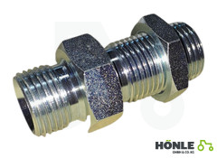 Hydraulik - Schottverschraubung gerade 1/2" BSP