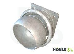 Gülle KKV-Kupplung 8" mit Flansch verz. ital. System