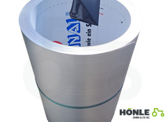 Aluminium Blech Anthrazitgrau beschichtet 0,7 x 600mm von der Rolle