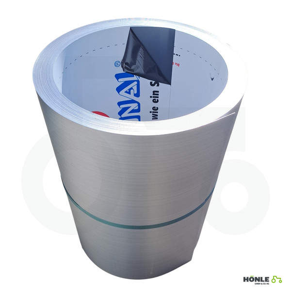 Aluminium Blech Anthrazitgrau beschichtet 0,7 x 600mm von der Rolle