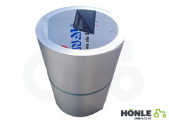 Aluminium Blech Anthrazitgrau beschichtet 0,7 x 600mm von der Rolle