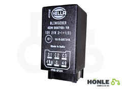 Blinkrelais, Blinkgeber 12V 21W 2+1+1
